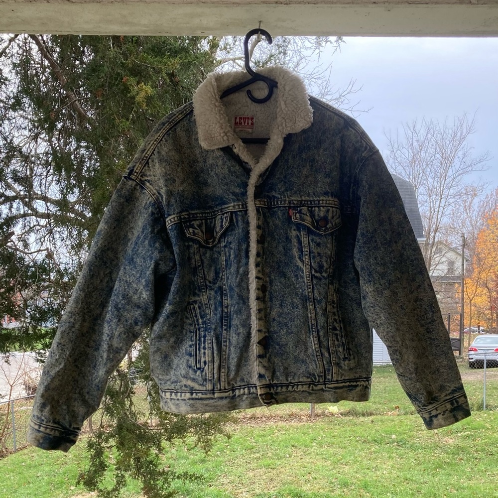 Vintage Levi’s Sherpa Trucker Jacket MADE IN USA